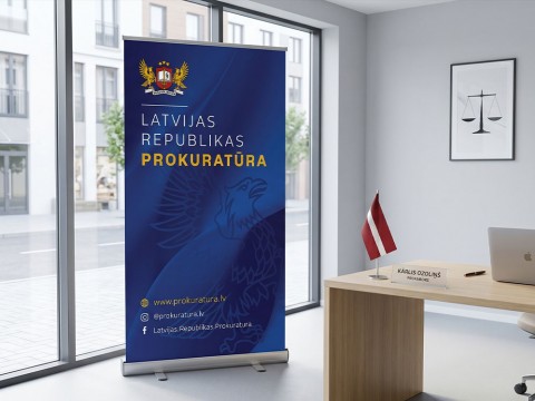 Reklāmas stends roll-up