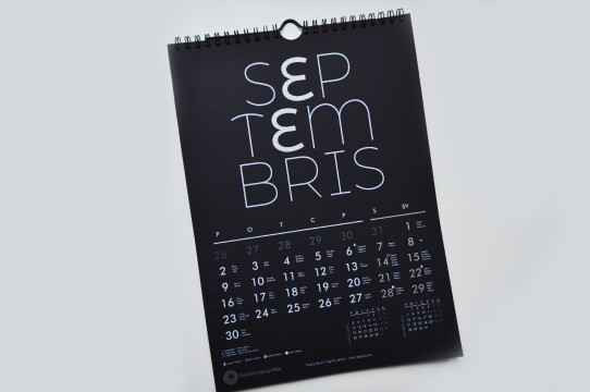 Ekskluzīvu kalendāru druka