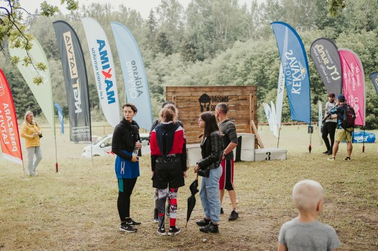 karogu druka sporta pasākumiem