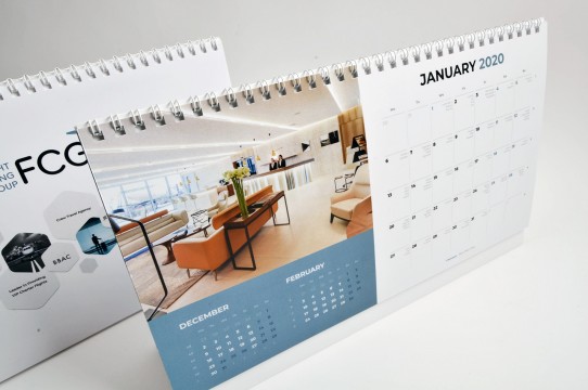 Korporatīvie kalendāri izgatavošana