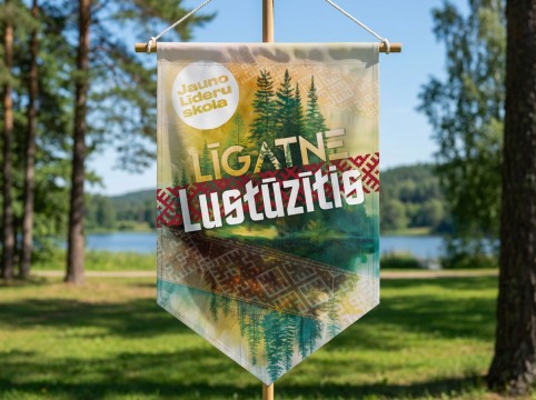 masta vimpelis ar apdruku